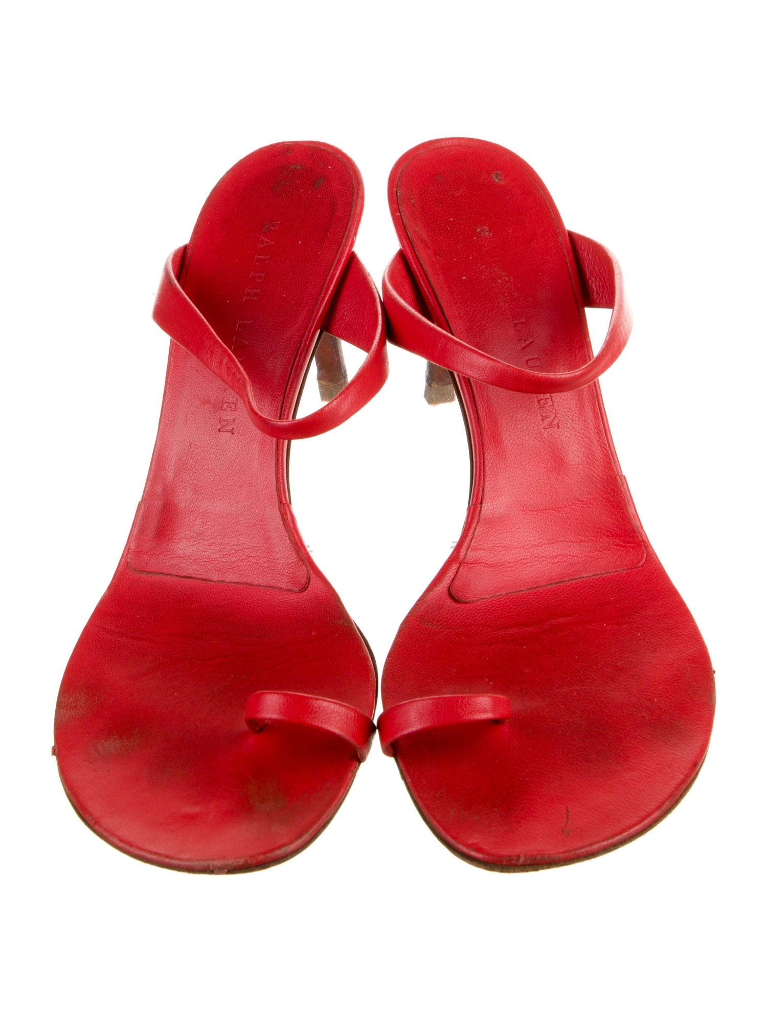 Ralph Lauren Leather Slides